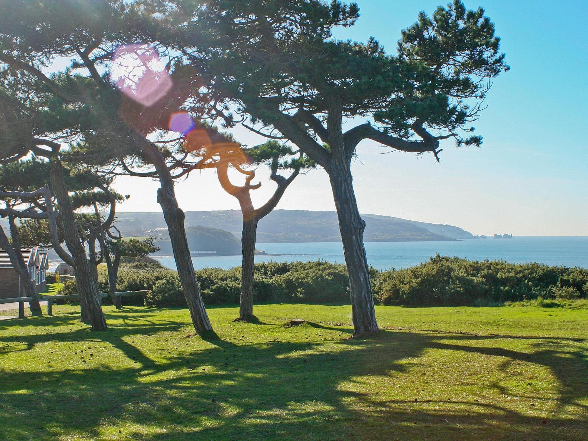 Villa Cliff End Freshwater Esterno foto