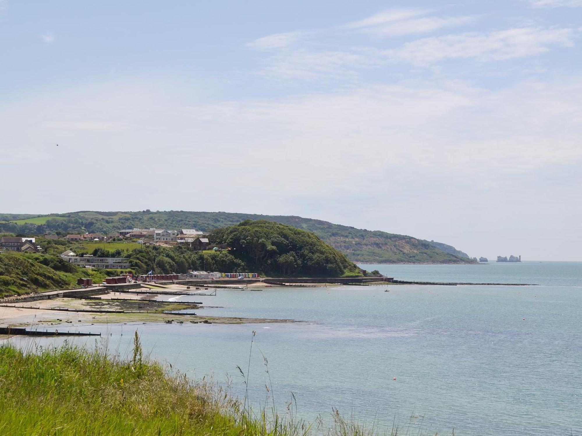 Villa Cliff End Freshwater Esterno foto